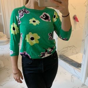 Flowered Quarter - tee